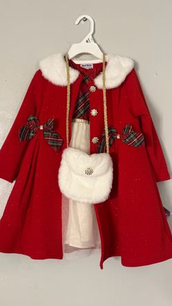 Blueberi Boulevard Girls Holiday Christmas Dress Set