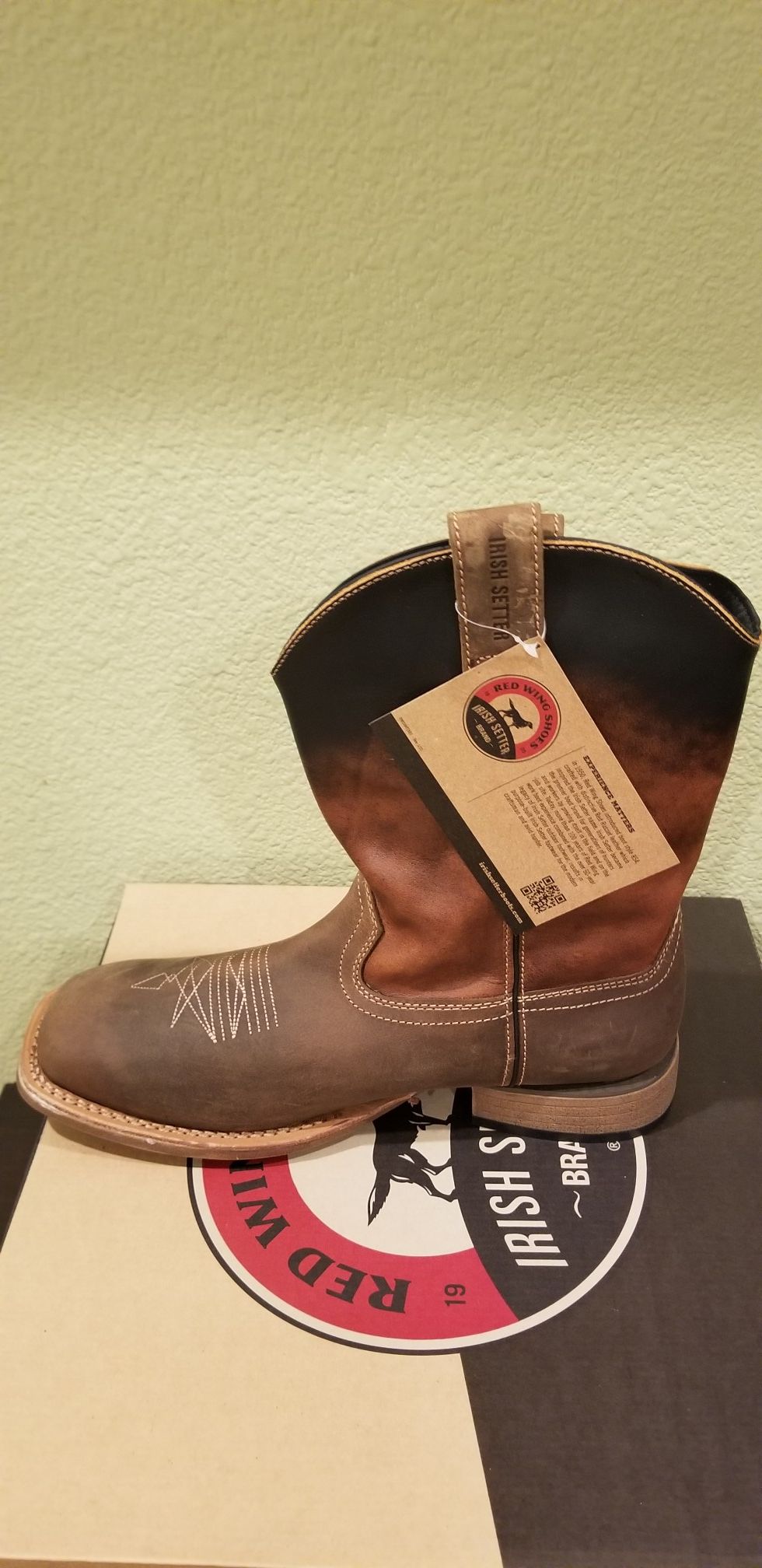 Red wing irish store setter deadwood