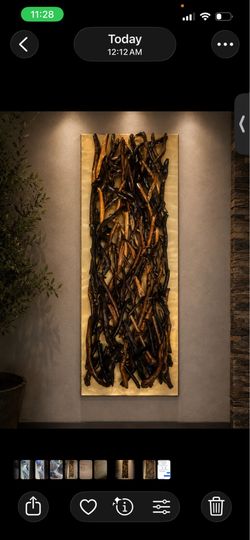 Large Driftwood Wall Art Sculpture