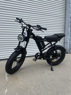 Z8 Electric Bike 750W Double Suspension Max Range 60 Mile