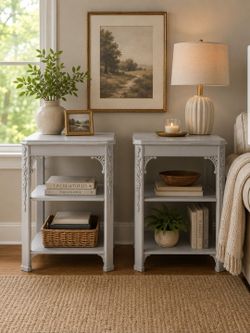 Vintage End Tables- Solid Real Wood