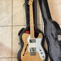 Squier Classic Vibe Thinline Telecaster (Mint) w/ Epiphone Hardshell Case