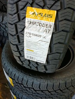New set of tires 275 55 20 APLUS AT