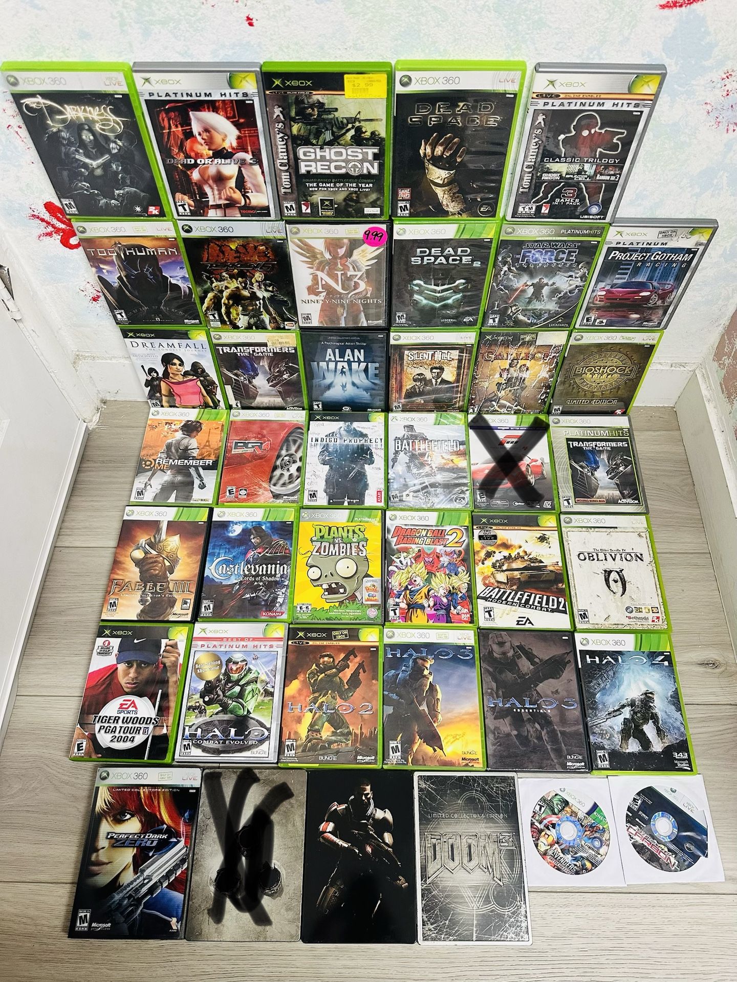 Microsoft Xbox 360 Games , These are collectible games send me offer