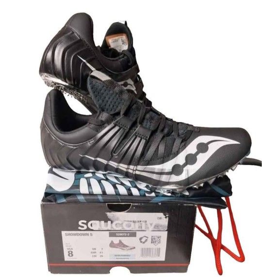 Saucony Men's Showdown 5 Black Shoes Size 8