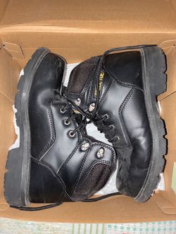 Brahma steel toe work boots