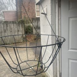 Metal Hanging Plant Basket