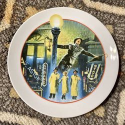 2 AVON Vintage 1970s Collectible Plates “Images of Hollywood” Fred Astaire