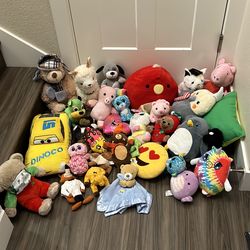 soft toys $1 each or all $15