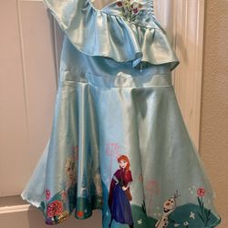 Frozen Dress Disney Elsa And Anna, Olaf