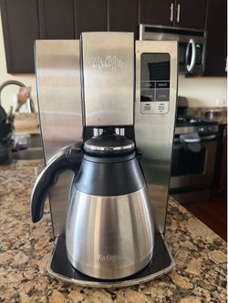 Mr. Coffee 10-Cup Stainless Steel Programmable Coffee Maker
