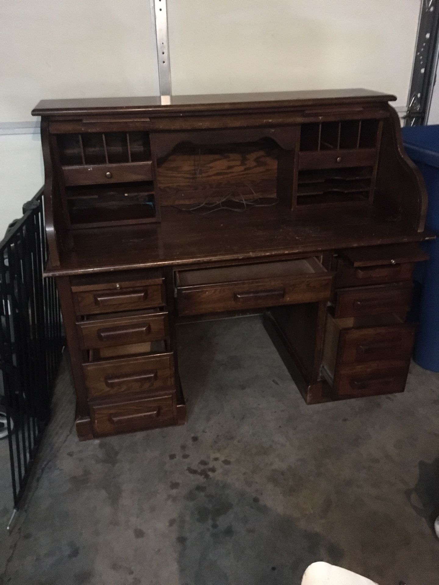 Big Roll Top Desk