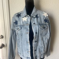 Jean jacket Womens Sz L