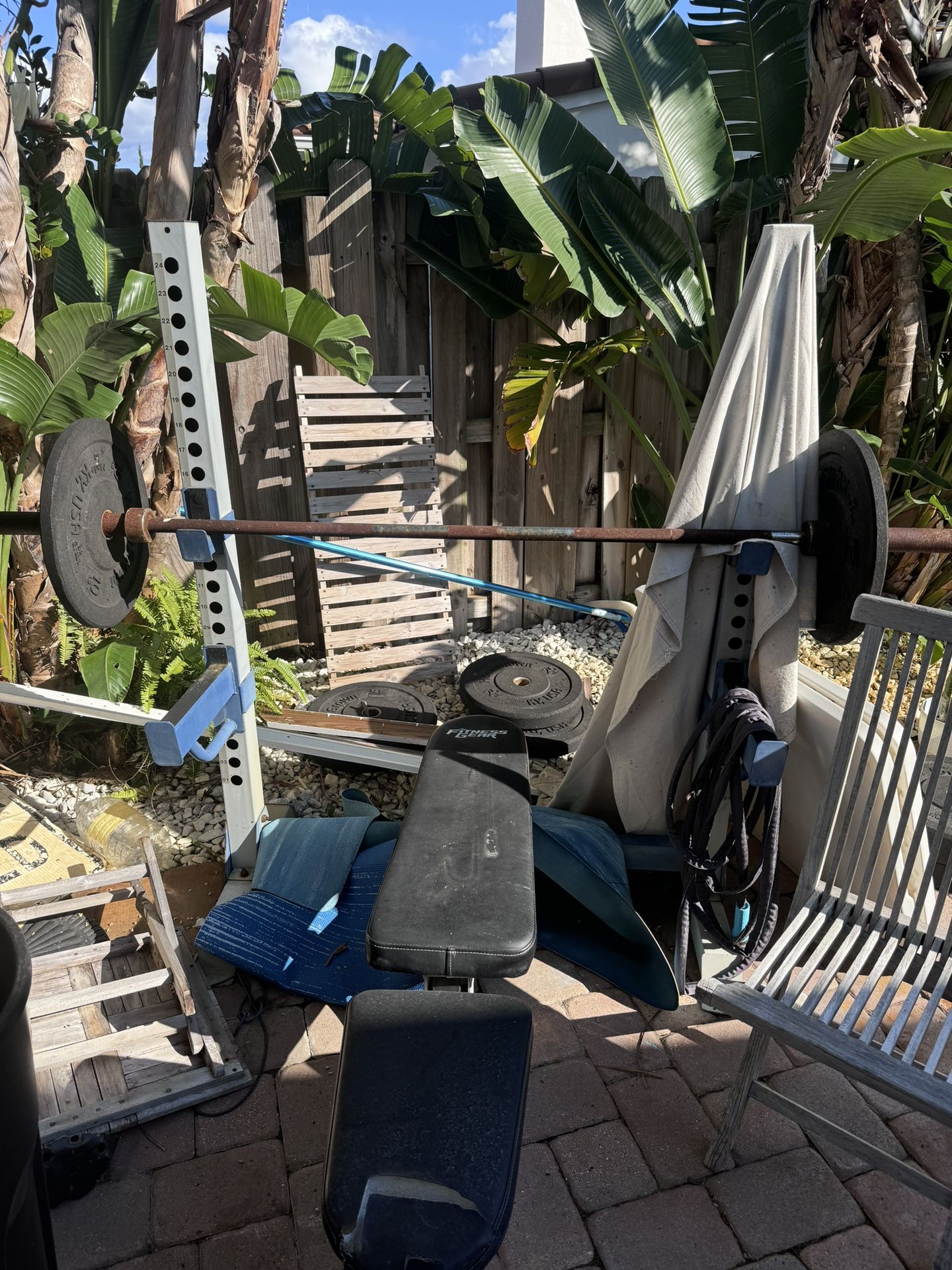 Bench Press With Bumper Weights