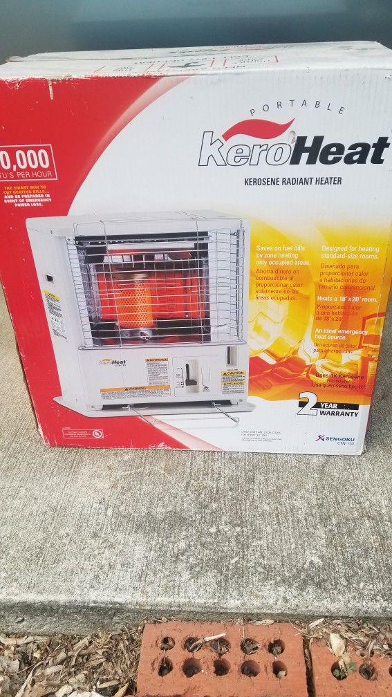 10,000BTU Radiant KERO HEAT