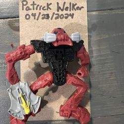 LEGO Bionicle Barraki 2007 McDonalds Happy Meal Toy Kalmah #4 (Incomplete)