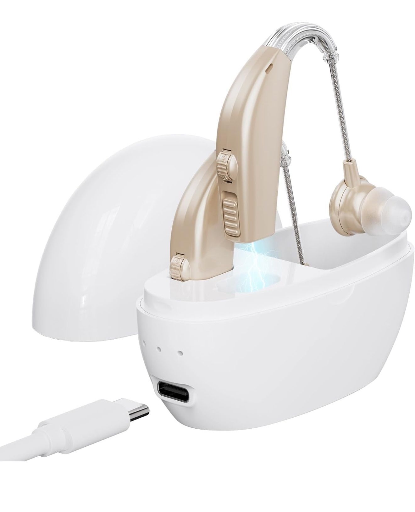 New Hearing Aids Hearing Amplifiers for Seniors Rechargeable