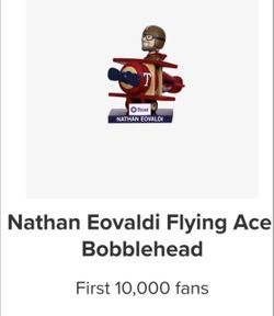 Nathan Eovaldi Bobblehead