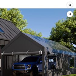 12x20 Canopy/ Carport / Gray