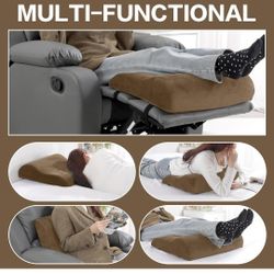 HOMBYS Extra Large Recliner Leg Pillow