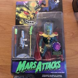 Mars Attacks Supreme Commander Action Figure