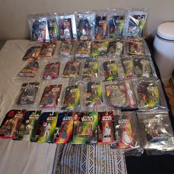 35 Star Wars Toys Lot 