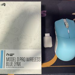 Glorious Model O Pro Wireless Blue Lynx