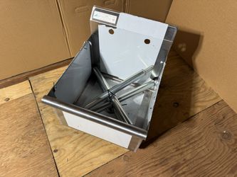 NEW Commercial Stainless Steel Utility Sink, 18x18x14 Bowl, NSF