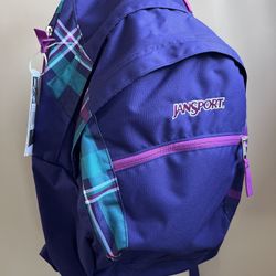 NEW Jansport Backpack Purple 