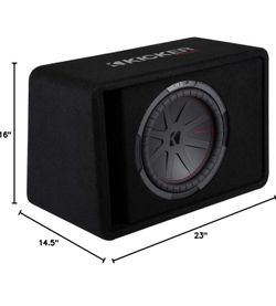 KICKER Speaker Maximum Output Power 1000 watts Frequency Response 100 hertz Connectivity Technology