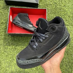 Jordan 3 Black Cat 