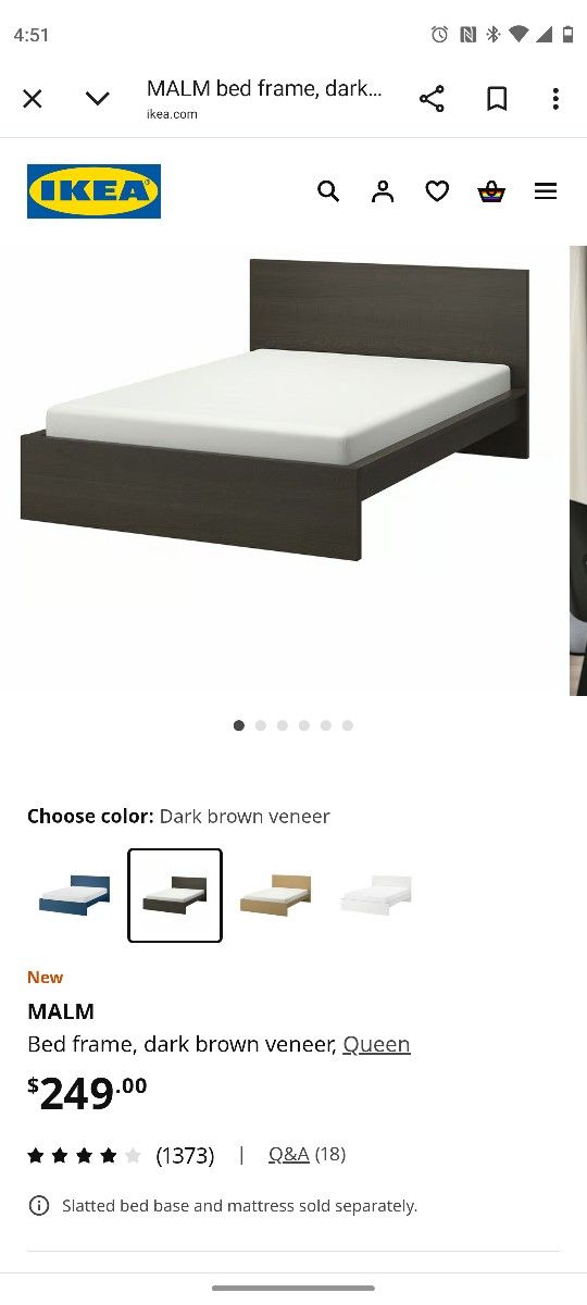 Full Size Ikea Malm Bed