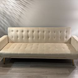 Beige Sofa Bed