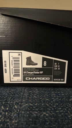 UA Charged Raider WP boots