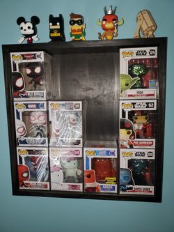 Funko pop cabinet display