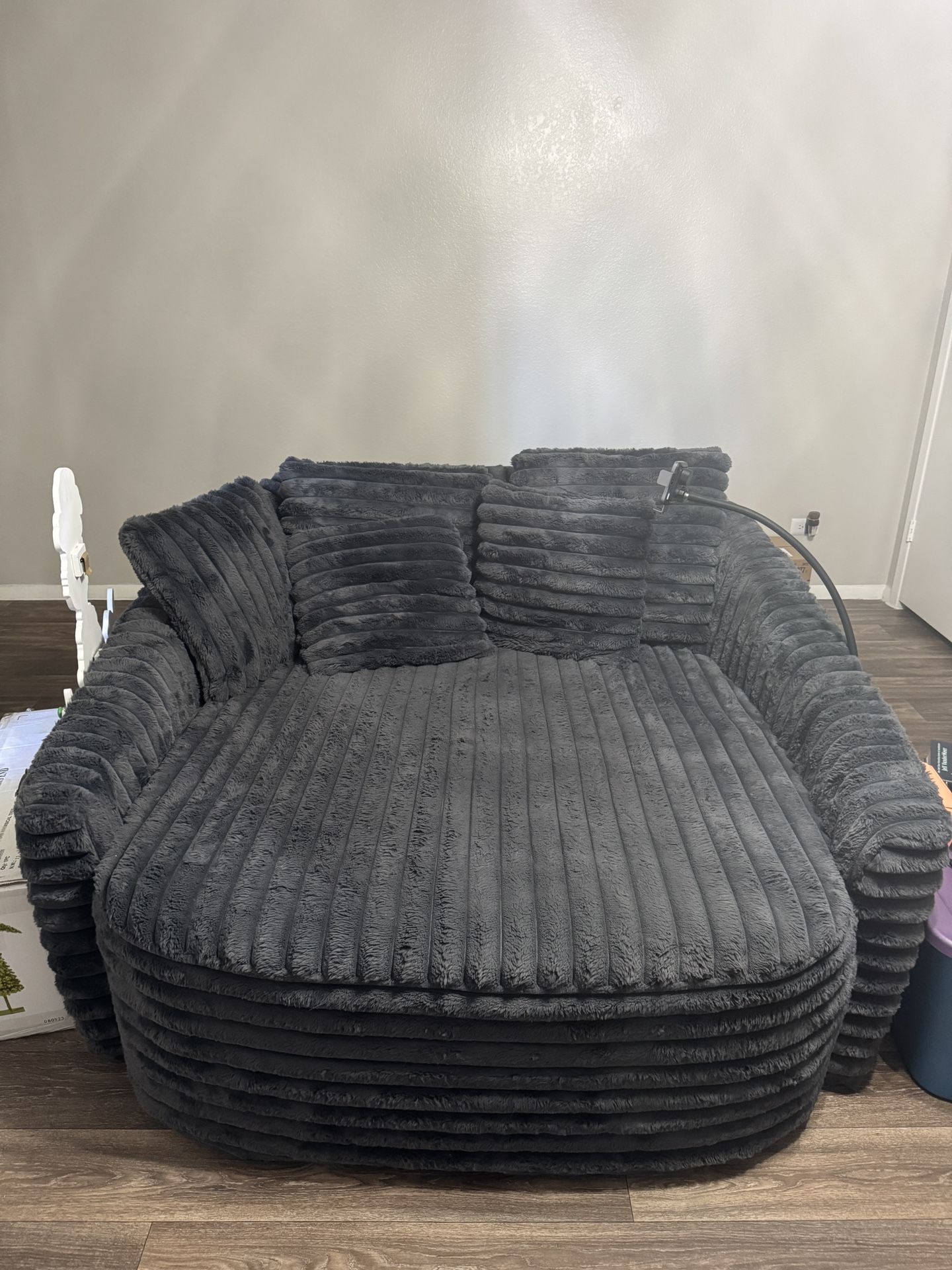 Reading Chair With Matching Bean Bag And Foot Stool