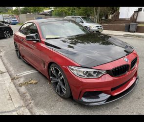 Brand New BMW 435 M Sport Splitter Lip. Hydro-dipped Carbón Fiber Look. 