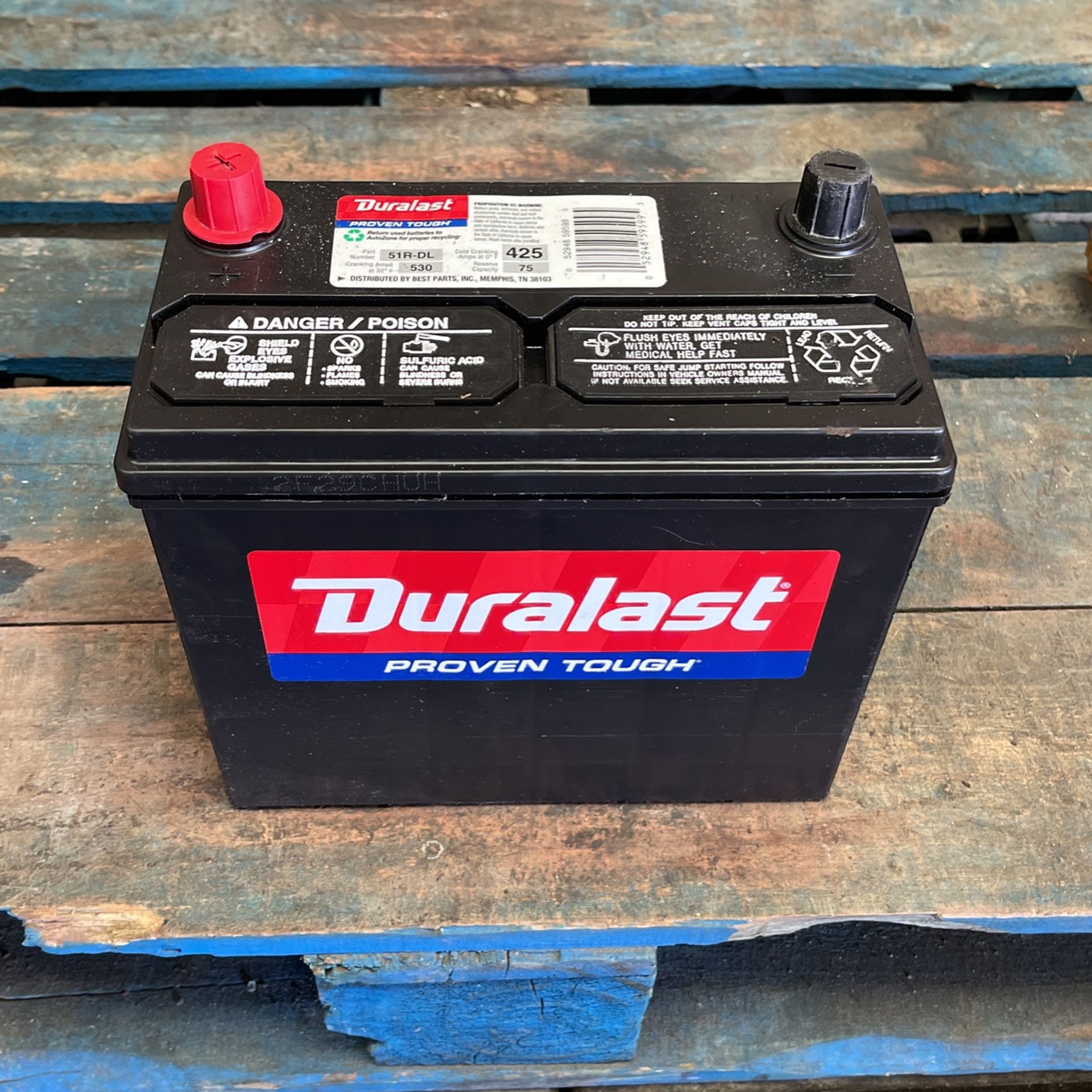 Duralast Car Battery