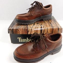 Timberland brown leather oxfords men’s size 8.5 medium