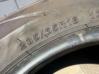 235/65/18 (2 Tires) $60.00/ Each