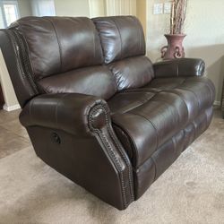 Flexsteel Recliner Loveseat And 2 Arm Chairs