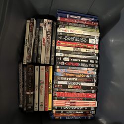 Massive DVD Collection Including Wwe / Wwf Ones 