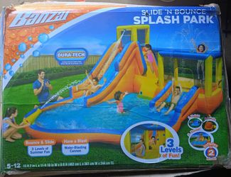Big splash pad park