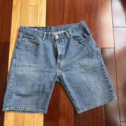 Levi Dark Blue Jorts 