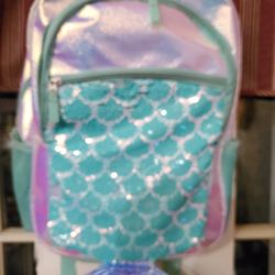 Mermaid Backpack & Lunchbag