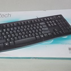 Logitech K120 Wired Keyboard for PC  (NEW)