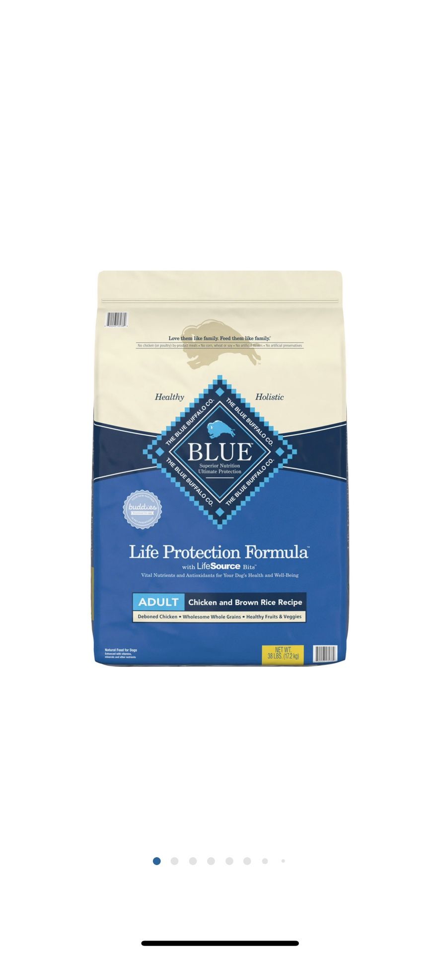 Blue Buffalo Dog Food 38lb