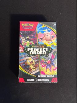 Pokémon TCG Mega Evolution- Perfect Order Booster Bundle