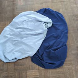 Two Silky Beautifully Made Crib Sheets