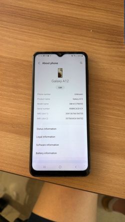Samsung Galaxy A12 phone for sale